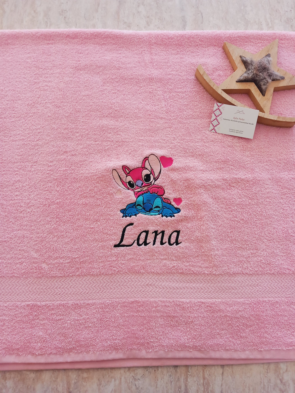 serviette de bain 50x90 cm