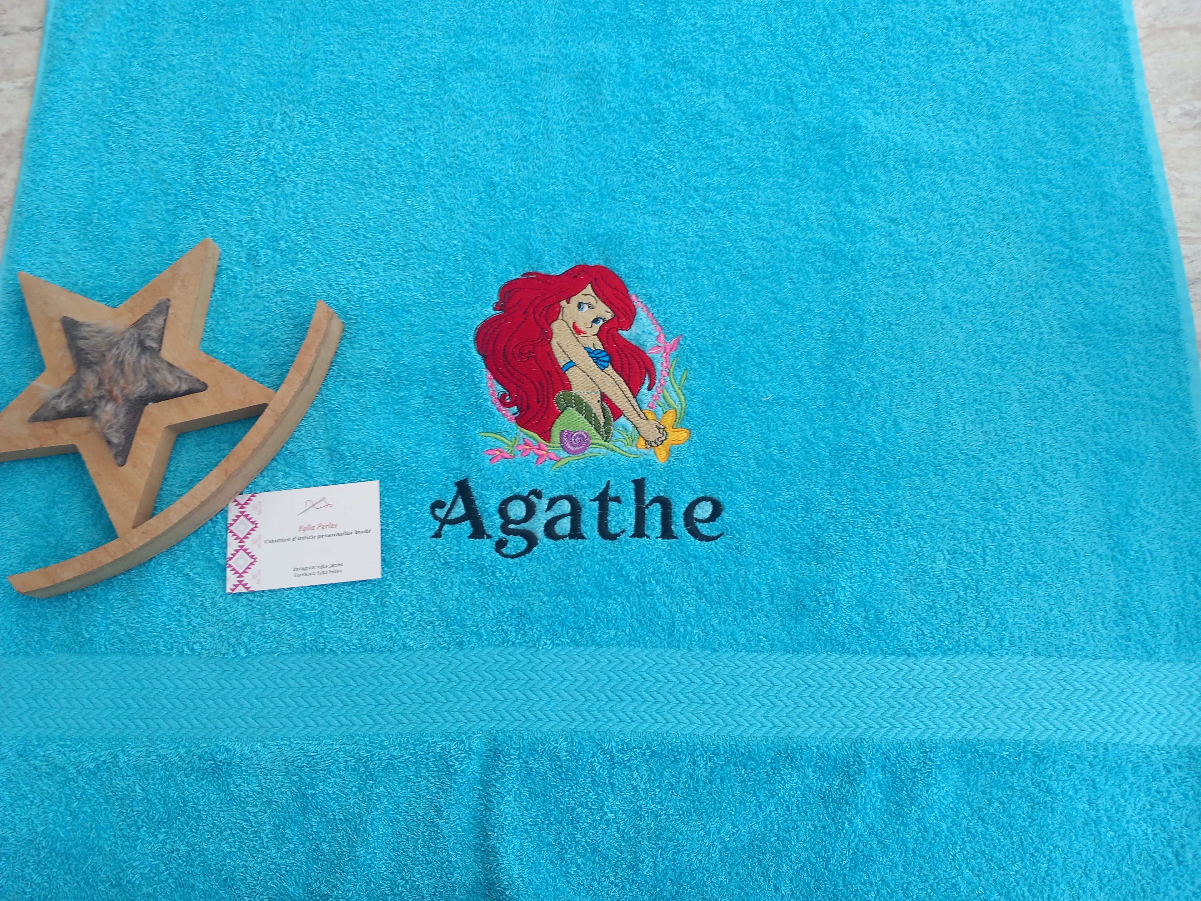 serviette de bain 50x90 cm