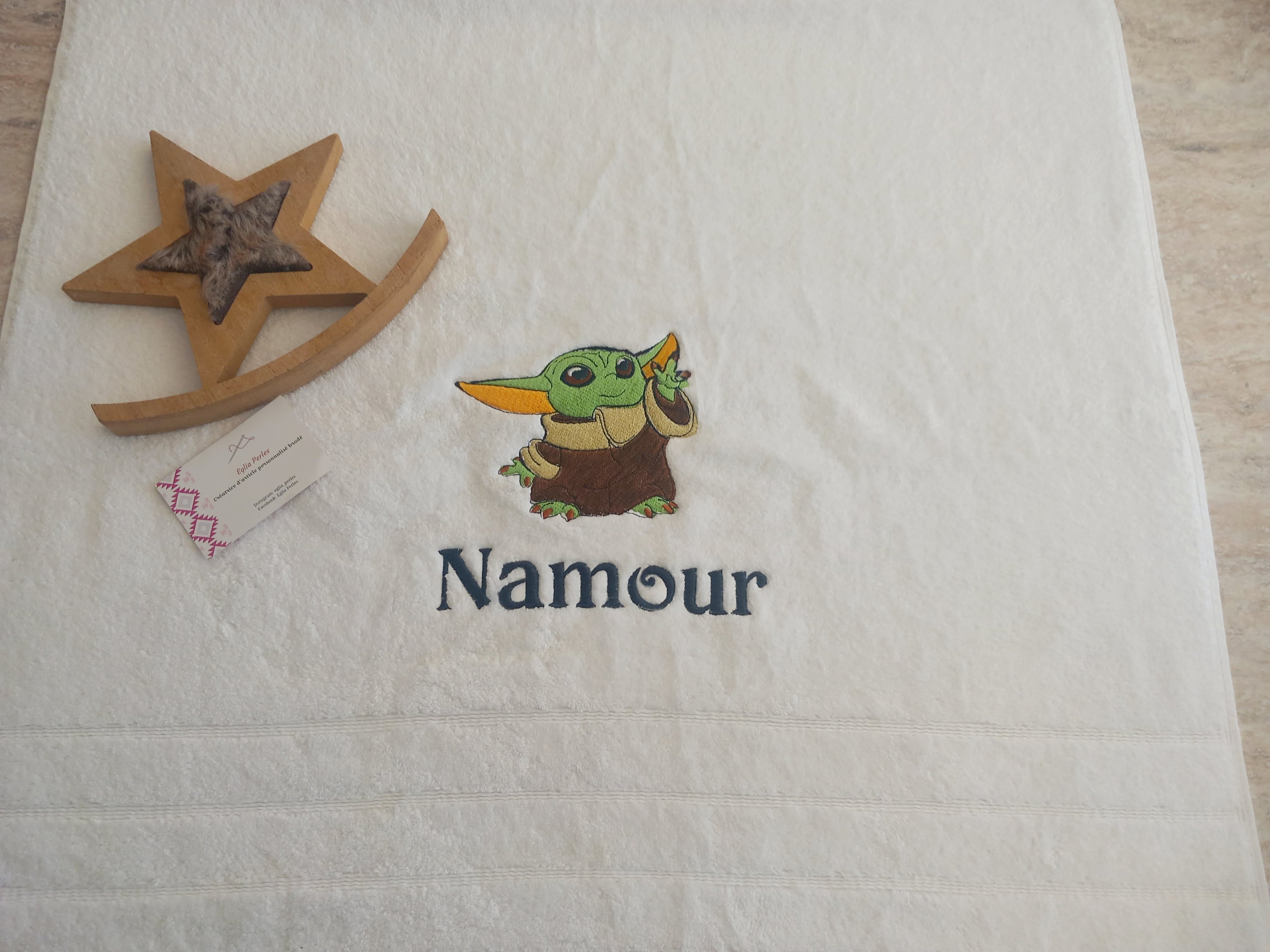 serviette de bain 50x90 cm