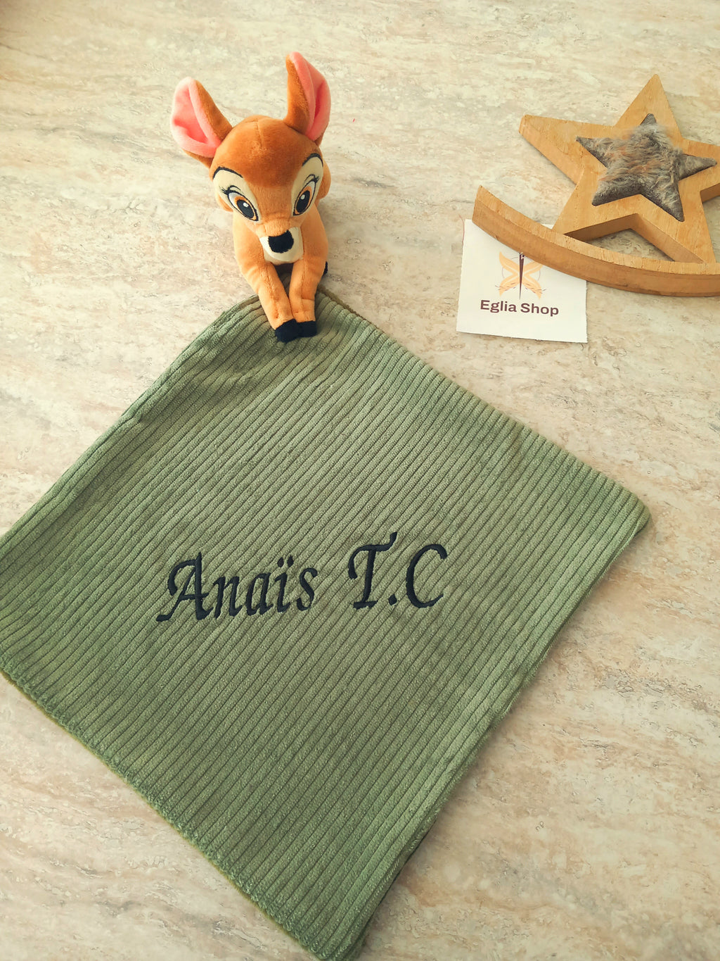 Doudou  peluche personnalisé