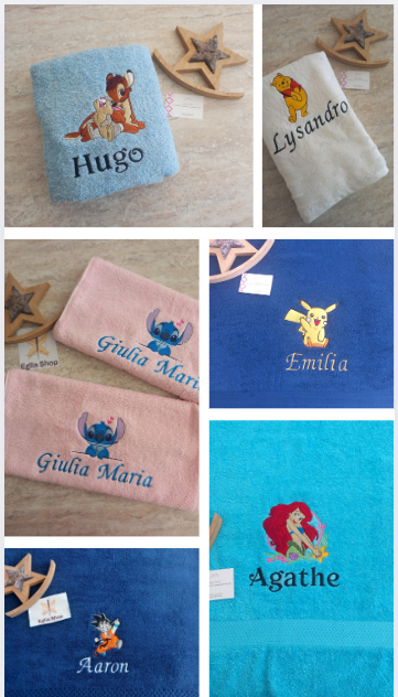 serviette de bain 50x90 cm