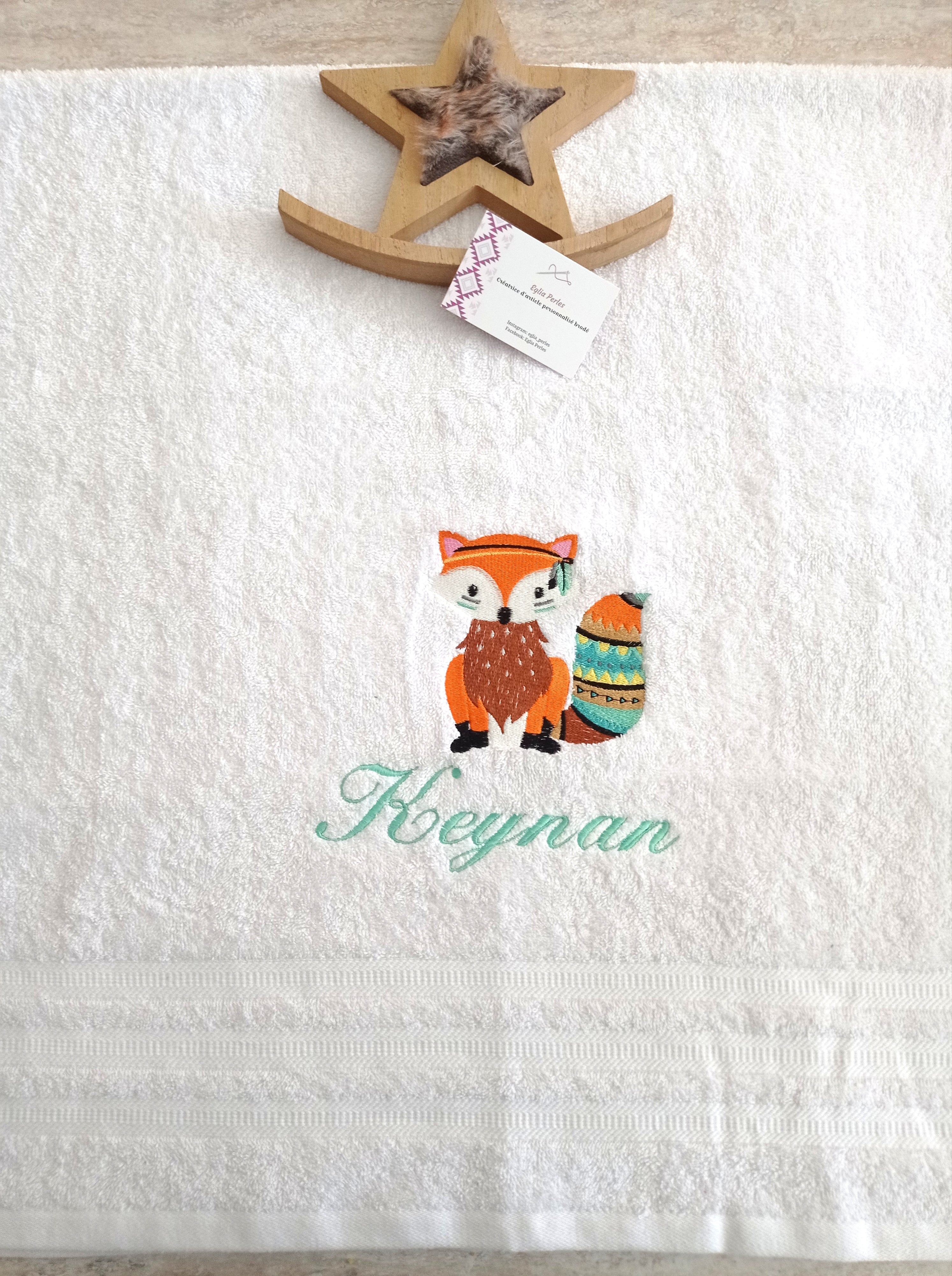 serviette de bain 50x90 cm